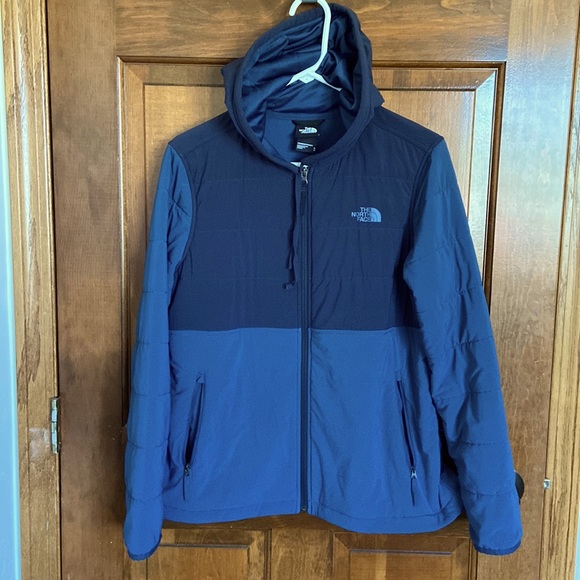 The North Face Tops - The North Face Full Zip up Color Block Hooded Light Weight jacket Size Medium